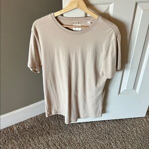 Cuts Clothing Light Beige Short Sleeve Tee